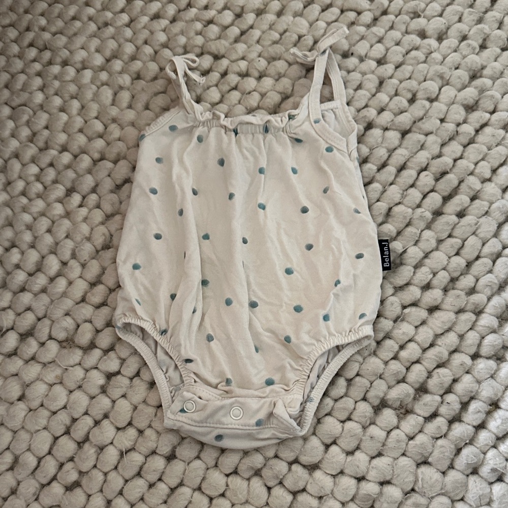 Belan J bubble Romper bamboo 0-3m